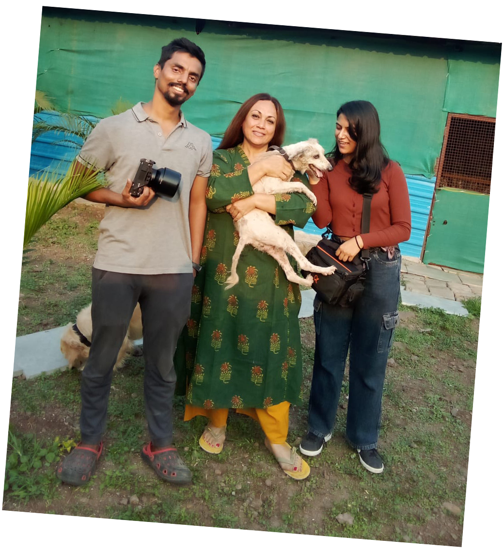 Hi, this is Siddharth Bhadauria. I'm a software engineer by profession and a hardcore traveller and content creator by passion. I love to capture moments with my camera in both stills and video format. I like to contribute to the welfare of animals as I feel humans have lost humanity and have created living hell for the poor voiceless animals. I was honoured to be given this opportunity to capture these beautiful doggos in ART. I have taken these photos in hopes that it would help these souls find forever loving homes soon ❤️. IG 📸 - https://www.instagram.com/siddharthbhadauria/ YouTube 📹 - https://www.youtube.com/siddharthbhadauria